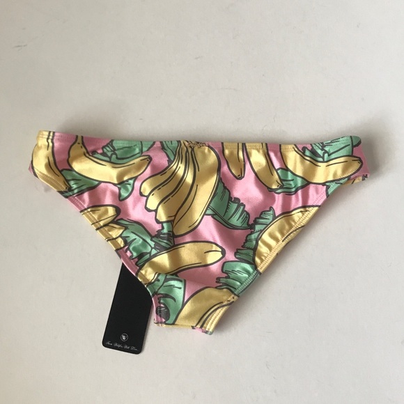 Wildfox pink banana bikini bottoms NWT - Picture 3 of 3